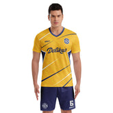ORKY Custom Football Jerseys Made to Order – Perfect for Teams & Fans Galaxy Yellow
